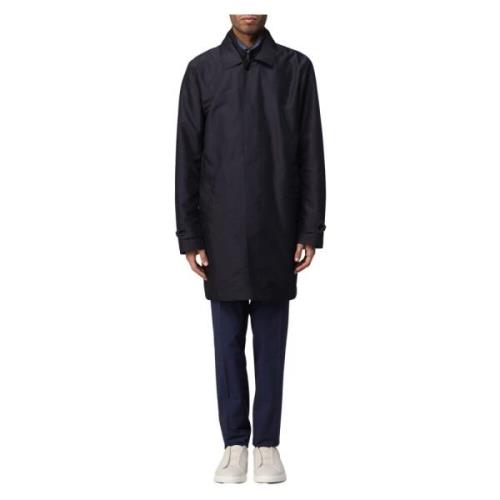 Fay Rain Jackets Blue, Herr