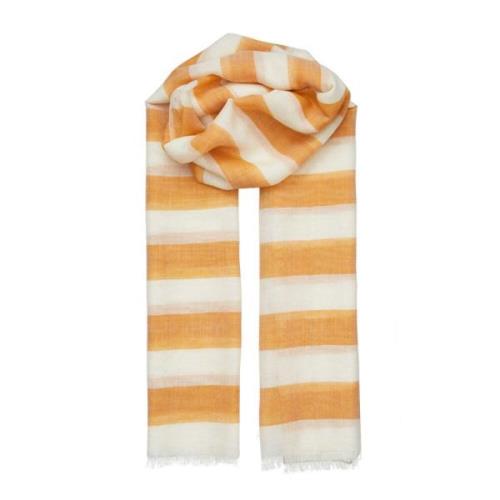 Becksöndergaard Søndergaard Liney Siw Scarves 2201715001 Orange, Dam