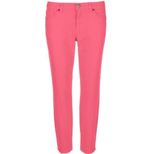P.a.r.o.s.h. Skinny Trousers Pink, Dam