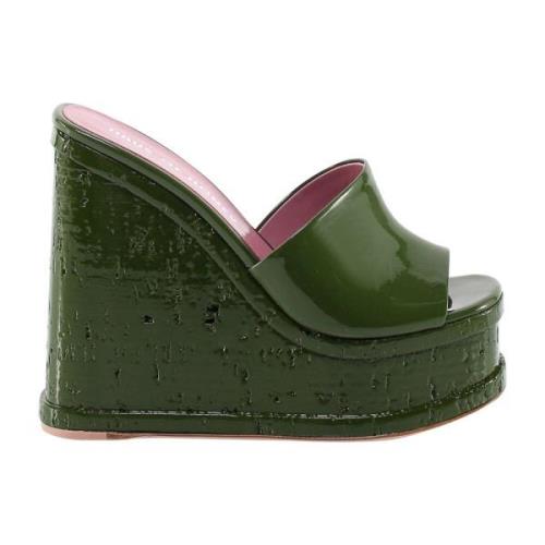 Haus OF Honey Sandals Green, Dam