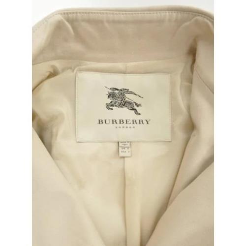 Burberry Vintage Pre-owned Bomull ytterklder Beige, Dam