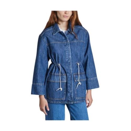 A.p.c. Denim Jacka Blue, Dam