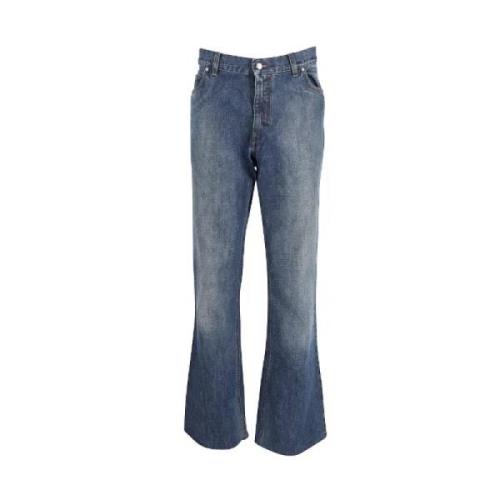 Saint Laurent Vintage Pre-owned Bomull jeans Blue, Dam