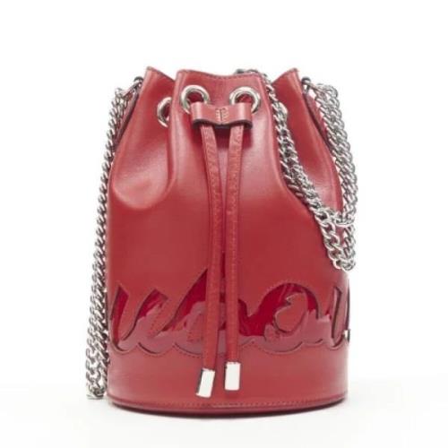 Christian Louboutin Pre-owned Pre-owned Läder axelremsvskor Red, Dam