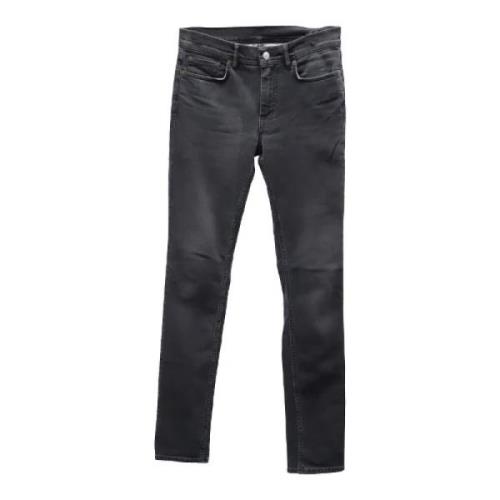 Acne Studios Pre-owned Pre-owned Bomull jeans Black, Dam