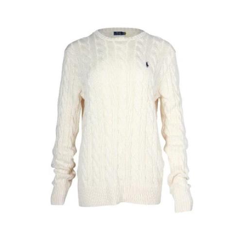 Ralph Lauren Pre-owned Pre-owned Bomull ytterklder Beige, Dam