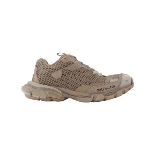 Balenciaga Vintage Pre-owned Tyg sneakers Beige, Dam