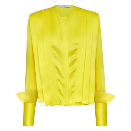 MVP wardrobe AVA Skjorta Yellow, Dam