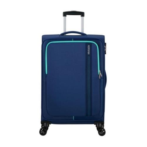 American Tourister Resetrolley för havsutforskning Blue, Unisex