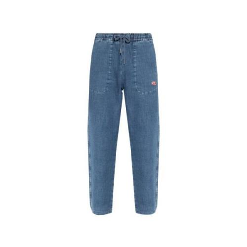 Diesel Löst sittande jeans Blue, Herr