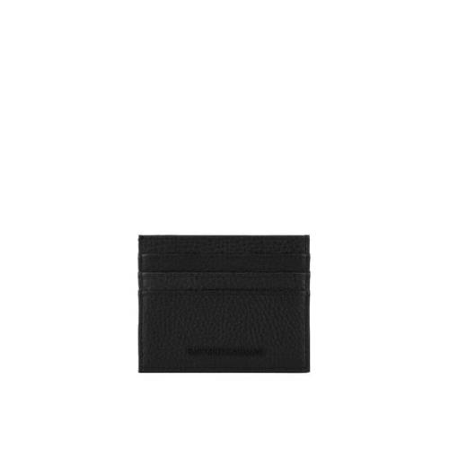 Emporio Armani Wallets Cardholders Black, Herr