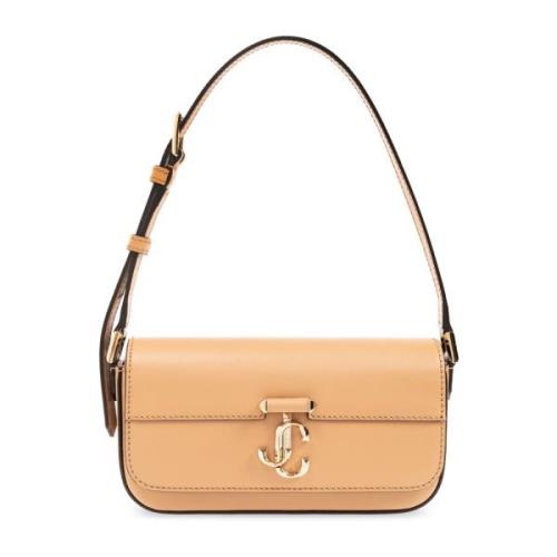 Jimmy Choo ‘Avenue Mini’ axelväska Beige, Dam