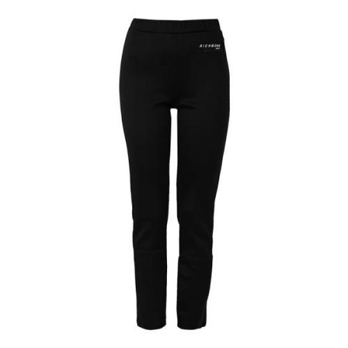 John Richmond Sporty Framed Leggings Black, Dam