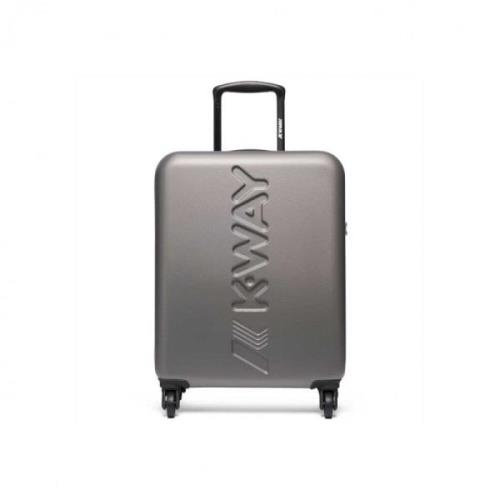 K-Way Stilfull Cabin Trolley för problemfri resa Gray, Unisex