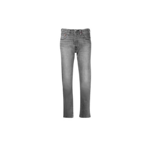 Levi's Original Cropped Jeans Gray, Dam