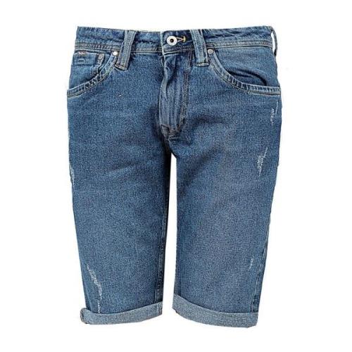 Pepe Jeans Denim Shorts Blue, Herr