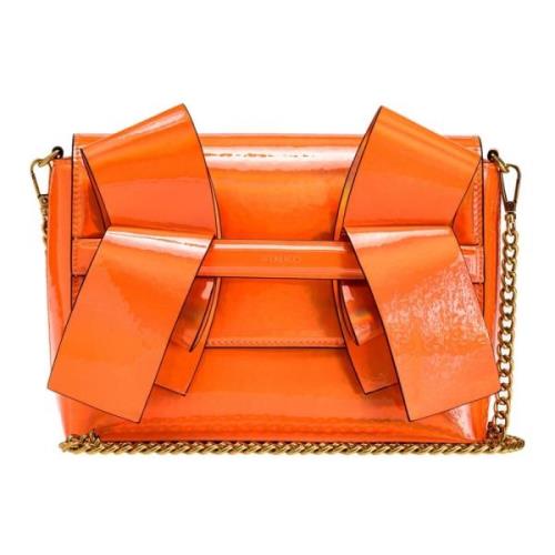 Pinko Aika Clutch Mini Eco Orange Orange, Dam