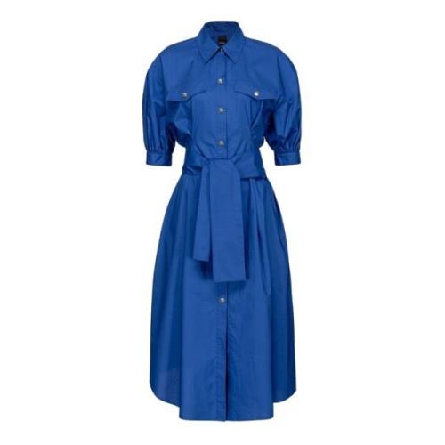 Pinko Shirt Dresses Blue, Dam