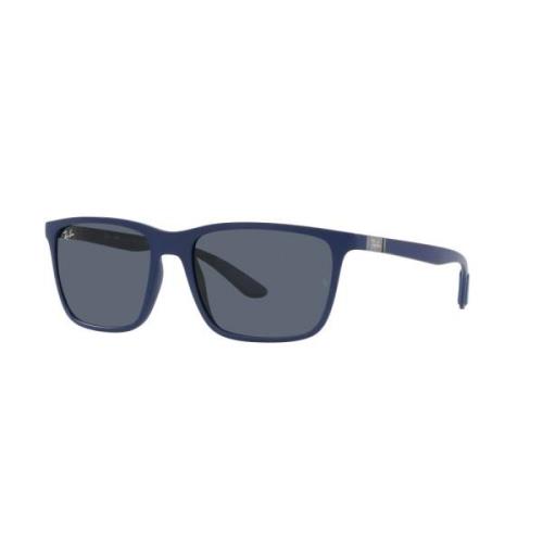 Ray-Ban Stylish Blue/Blue Sungles RB 4389 Blue, Herr