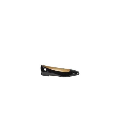 Rochas Rochas platt skor svart Black, Dam