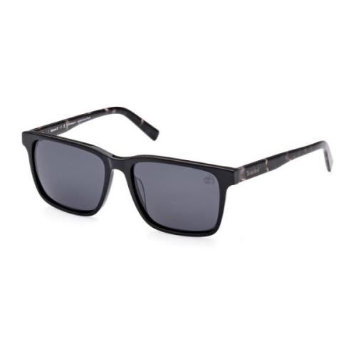 Timberland Modern Acetat Solglasögon i Färg 01D Black, Herr