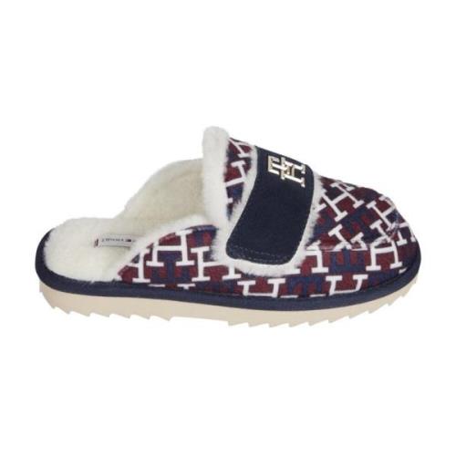 Tommy Hilfiger Casual Loafer Mule Slippergram Black, Dam