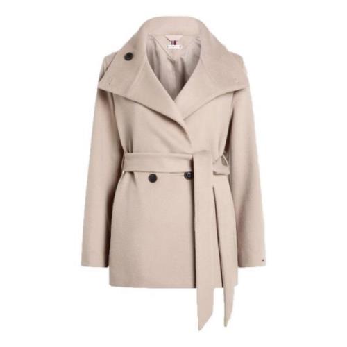 Tommy Hilfiger Trench Coats Beige, Dam