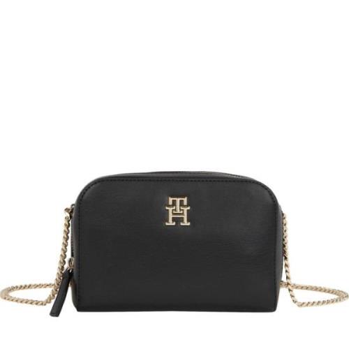 Tommy Hilfiger Svart Cross Body Väska Black, Dam