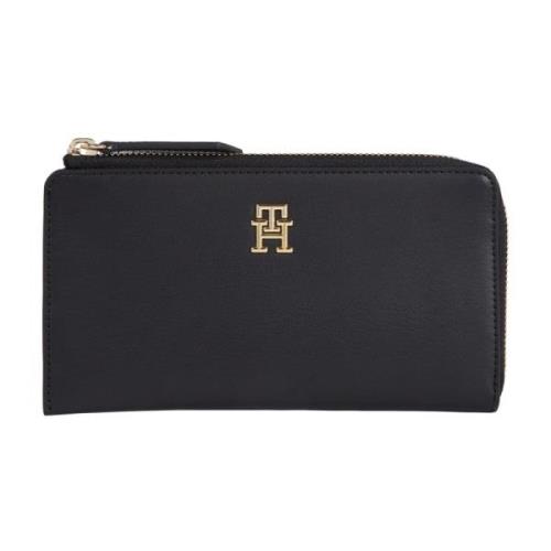 Tommy Hilfiger Svart Damplånbok Black, Dam