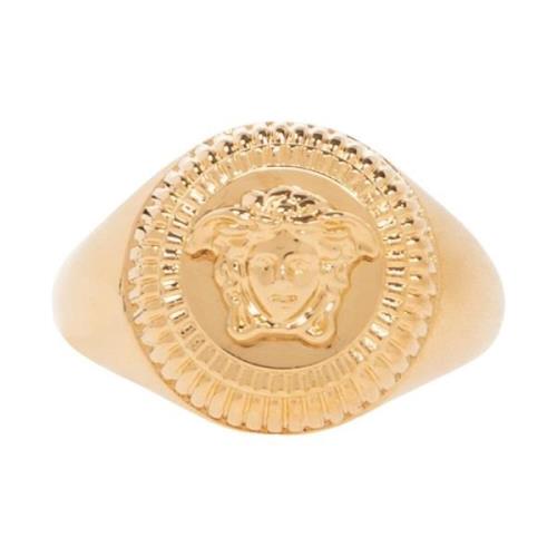 Versace Medusa huvudring Yellow, Dam