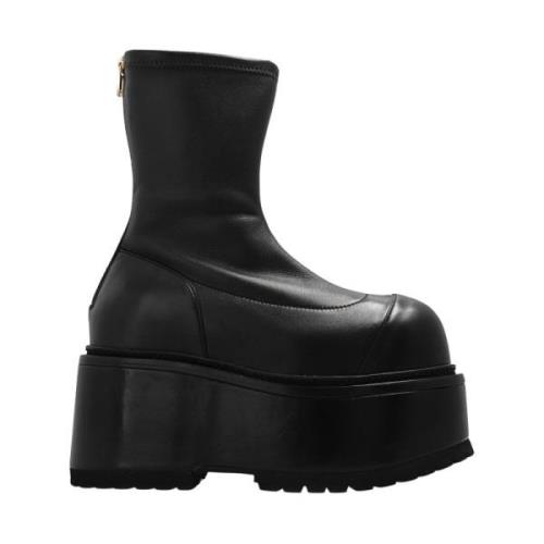 Balmain Plattformsankelboots Black, Dam