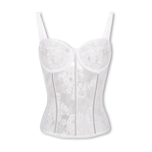 Dolce & Gabbana Spetstopp White, Dam