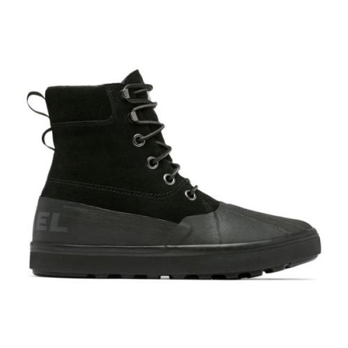 Sorel Svarta Metro Ankelboots Black, Herr