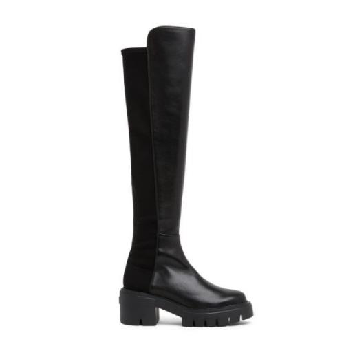 Stuart Weitzman 5050 Soho Boot - Ikonisk Över-Knä Stil Black, Dam