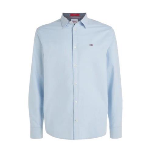 Tommy Jeans Stilfull Skjorta Blue, Herr