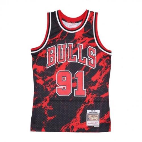 Mitchell & Ness Basket Jersey NBA Team Marble Swingman Hardwood Classi...