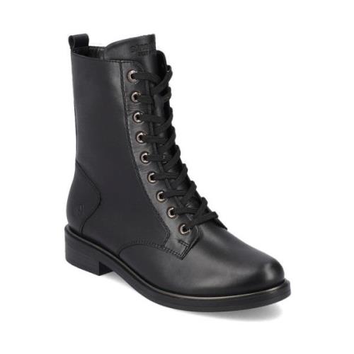 Remonte Svarta Stängda Booties Black, Dam