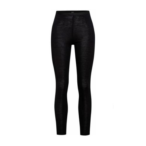 Calida Leather Trousers Black, Dam