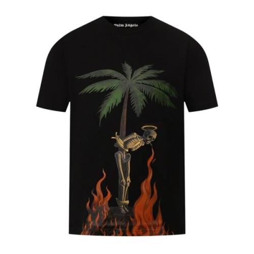 Palm Angels T-shirt Black, Herr