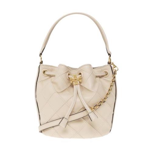 Tory Burch Bucket Väska Beige, Dam