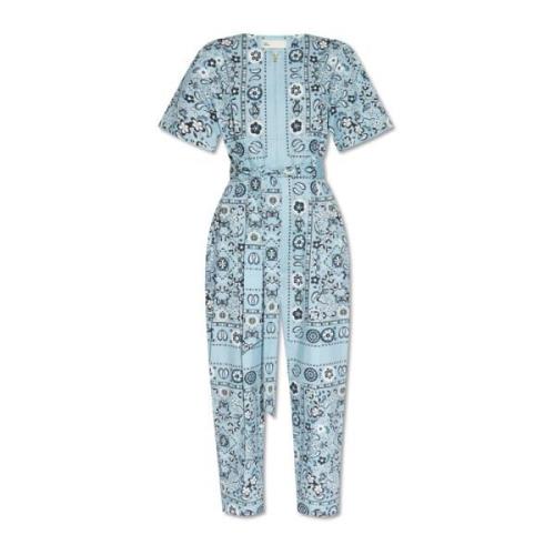 Tory Burch Paisley jumpsuit Blue, Dam