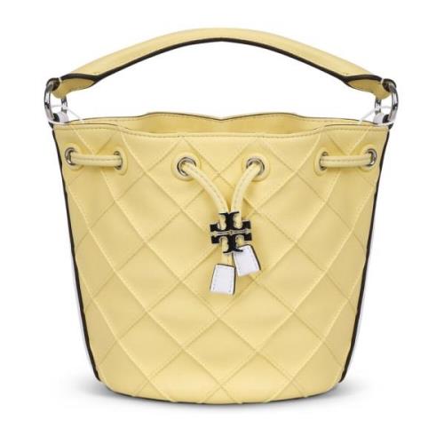 Tory Burch Bucket Väska Yellow, Dam