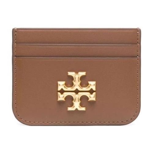 Tory Burch Eleanor Korthållare, Brun Plånböcker Korthållare Brown, Dam