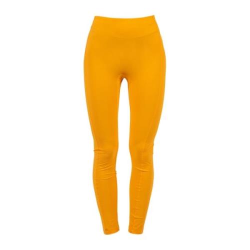 Patrizia Pepe Italiensk Design Leggings Orange, Dam