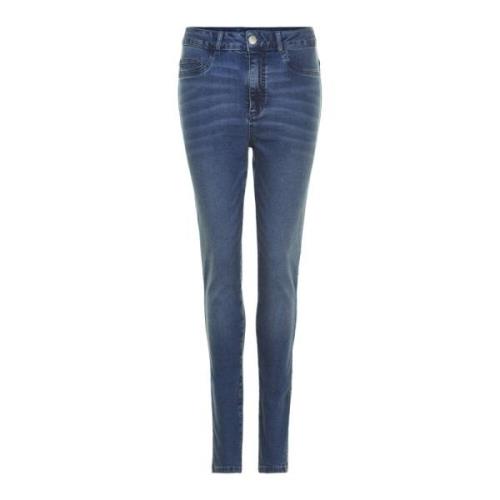 IN Front Slim Fit Denim Blå Jeans Blue, Dam