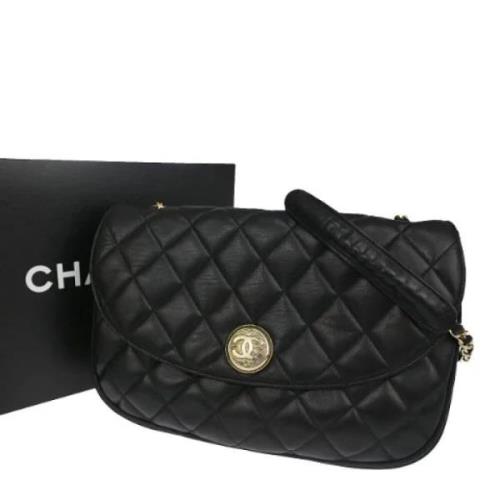 Chanel Vintage Pre-owned Läder chanel-vskor Black, Dam