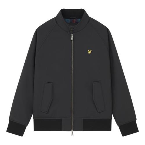 Lyle & Scott Softshell Harrington Jacka Black, Herr