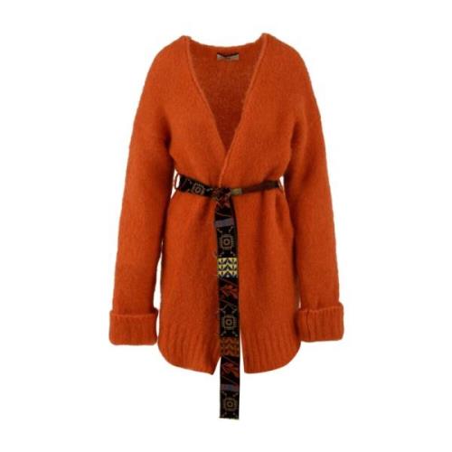 Akep Orange Cardigan Tröjor Orange, Dam