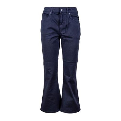 Mauro Grifoni Retro Flared Jeans Blue, Dam