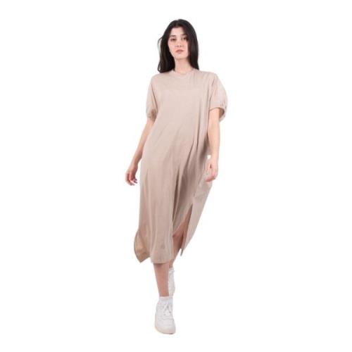 Roberto Collina Maxi Klänning Beige, Dam